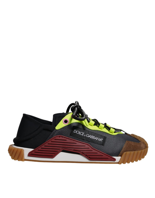 Dolce & Gabbana Multicolor Nylon Low Top NS1 Sneakers