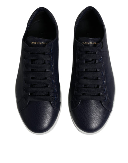 Dolce & Gabbana Black Low Top Saint Tropez Sneakers for Men