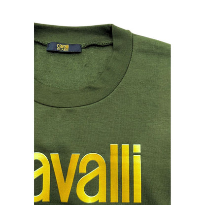 Cavalli Class Green Men's Hoodie