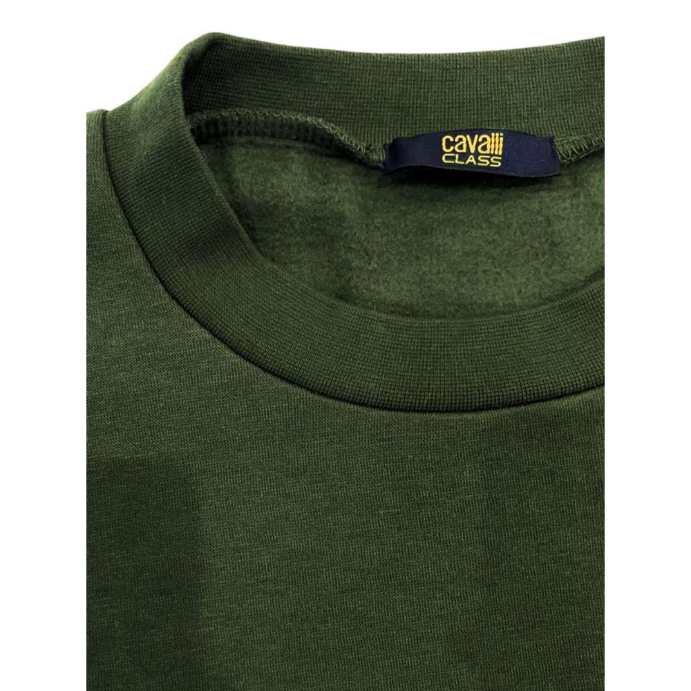 Cavalli Class Green Men's Hoodie