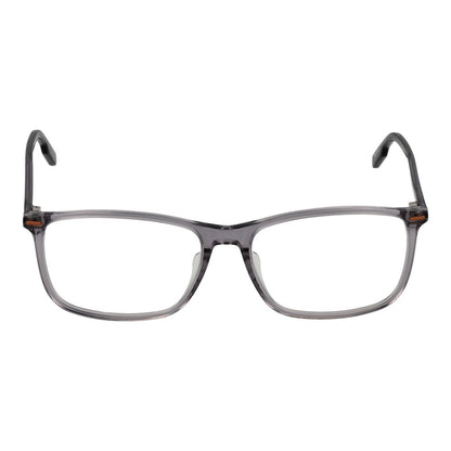 Ermenegildo Zegna Men's Optical Frames – Gray Rectangle Style, 57mm