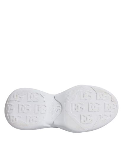 Dolce & Gabbana White Daymaster Low Top Men's Sneakers