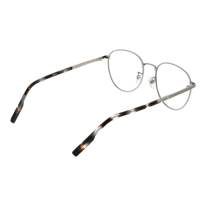 Ermenegildo Zegna Men’s Optical Glasses – Gunmetal Round Frame, 52mm