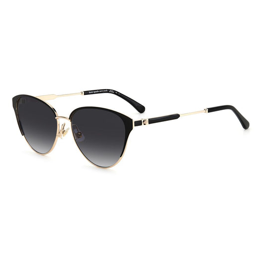 Kate Spade Women's Black Metal Sunglasses – Stylish UV Protection