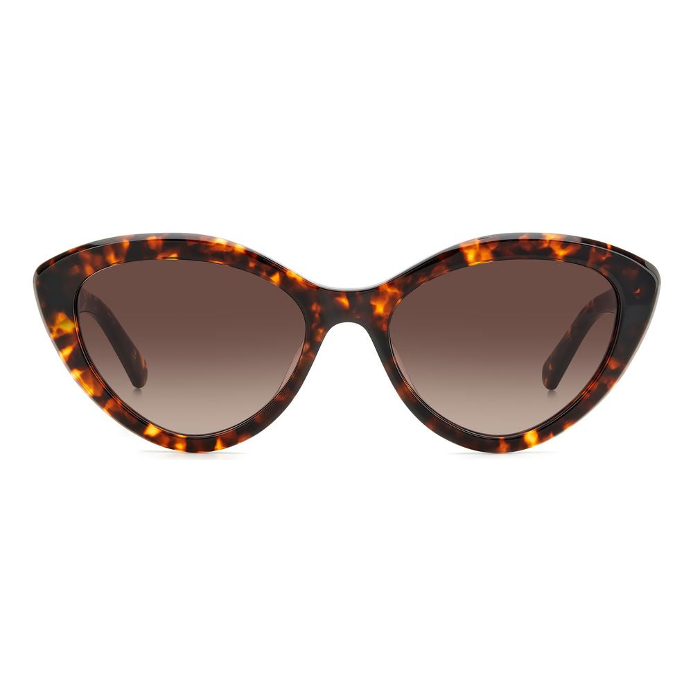 Kate Spade Women’s Sunglasses – Brown Acetate Frame, 55mm