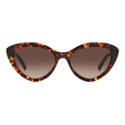 Kate Spade Women’s Sunglasses – Brown Acetate Frame, 55mm