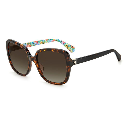 Kate Spade Brown Acetate Sunglasses - Women's Wilhelmina S086