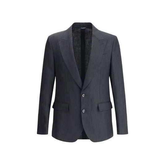 Dolce & Gabbana Linen Blazer - Elegance Meets Comfort