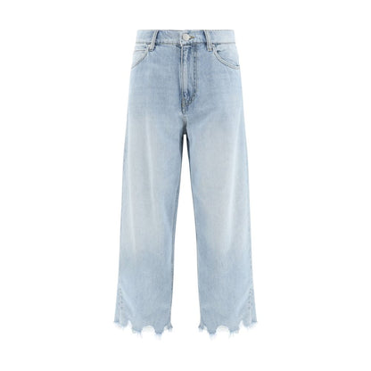 PINKO Ripped Hem Jeans