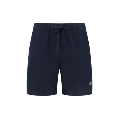 Moose Knuckles Dark Blue Logoed Swimshorts
