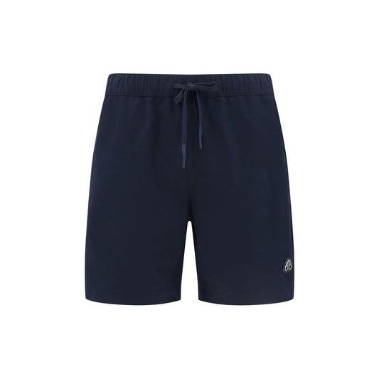 Moose Knuckles Dark Blue Logoed Swimshorts