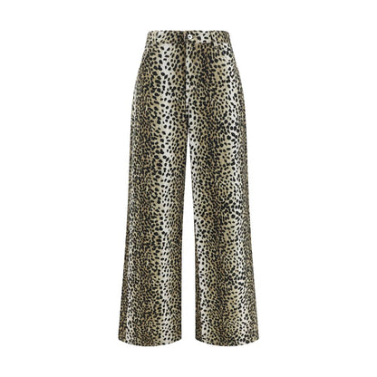 Blumarine Printed Boyfriend Jeans