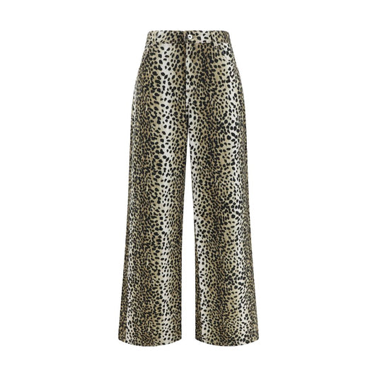 Blumarine Printed Boyfriend Jeans