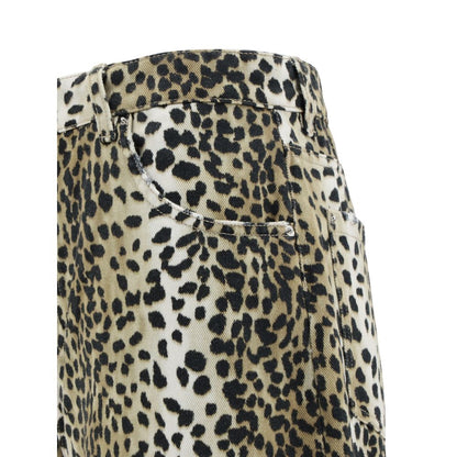 Blumarine Printed Boyfriend Jeans
