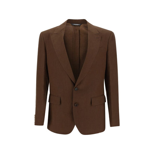 Dolce & Gabbana Linen Blazer Jacket