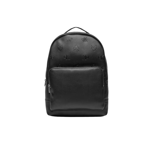 Calvin Klein Jeans Black Polyethylene Backpack for Men