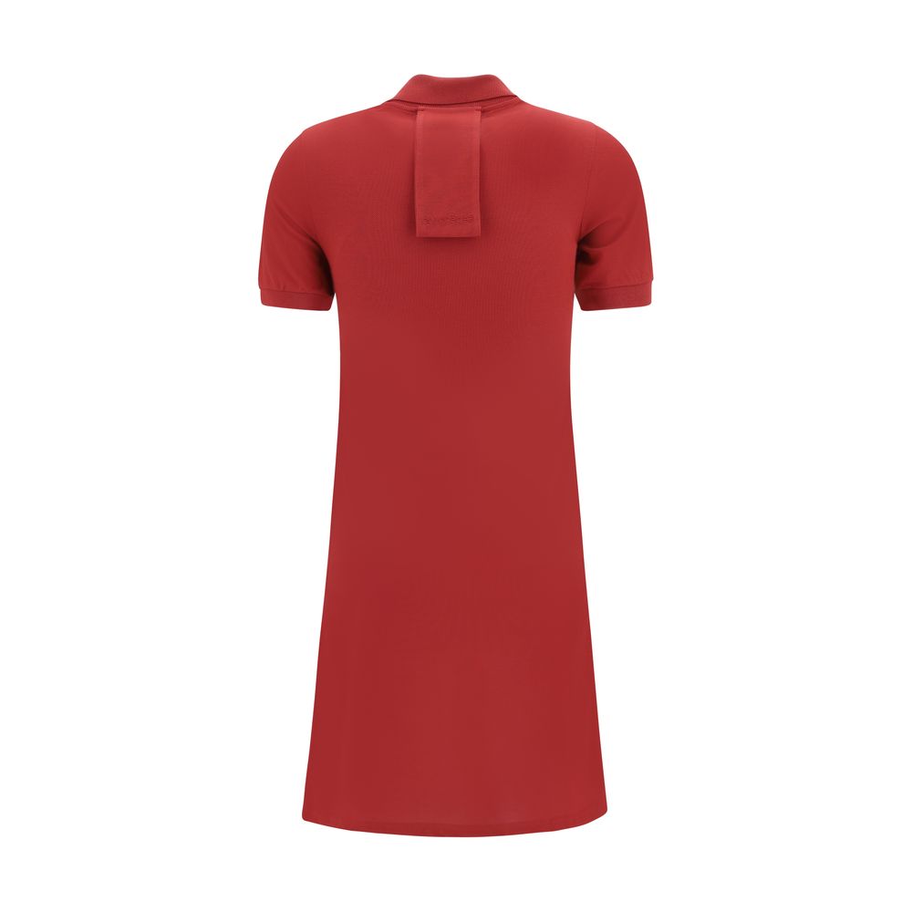 Courrèges Polo Dress - Elegant Cotton Short-Sleeve Dress
