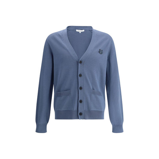 Maison Kitsuné Wool Cardigan - Elegant Comfort