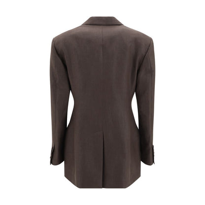 Brunello Cucinelli Linen Blazer Jacket - Timeless Elegance
