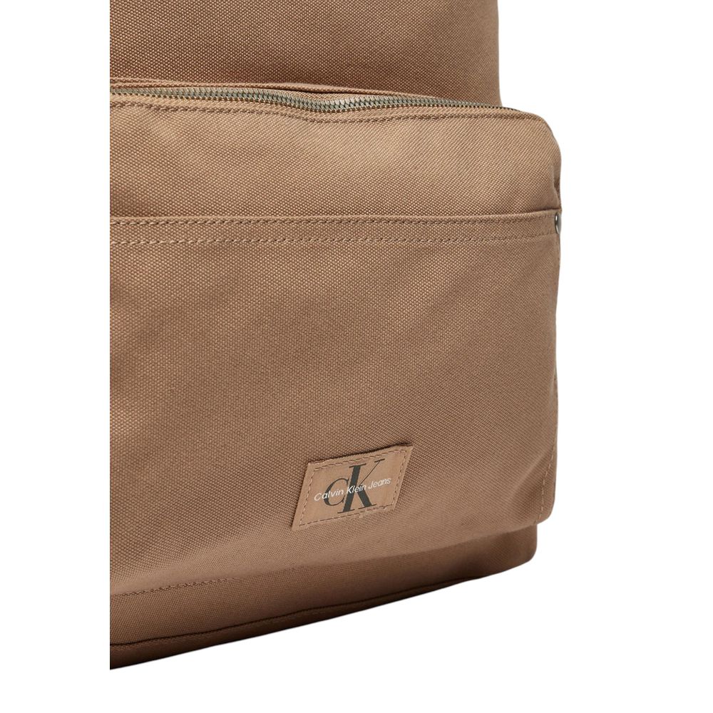 Calvin Klein Beige Eco-Friendly Backpack