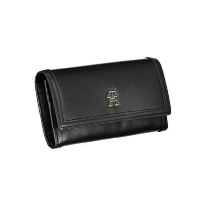 Tommy Hilfiger Women's Black Dual-Compartment Wallet