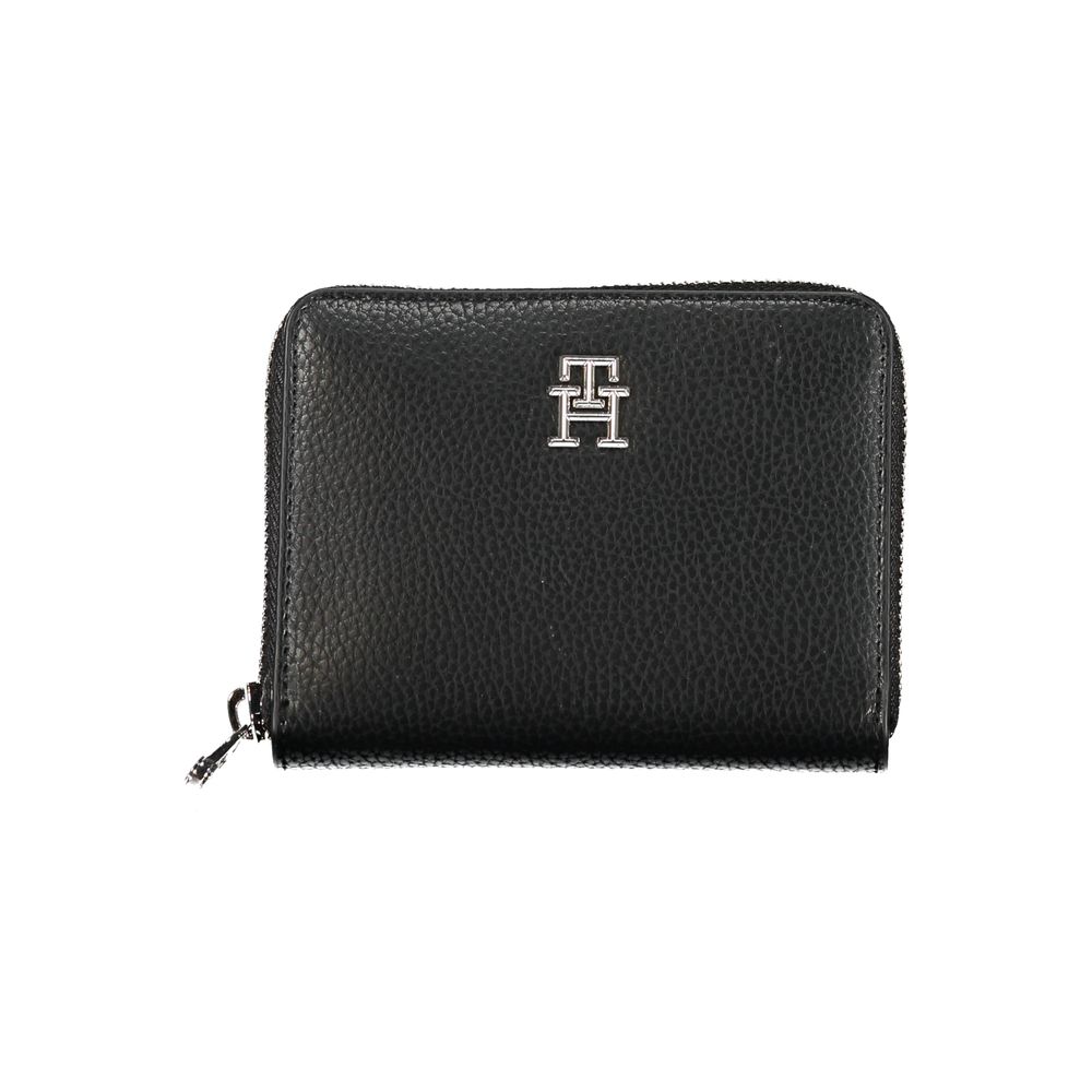 Tommy Hilfiger Women's Black Faux Leather Wallet