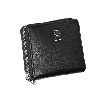 Tommy Hilfiger Women's Black Faux Leather Wallet