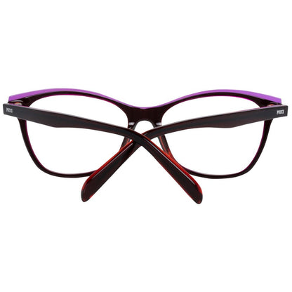 Emilio Pucci Women’s Optical Frames – Burgundy Full-Rim, 54mm