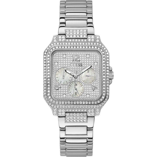 Guess Grey Stainless Steel Analog Watch for Men
