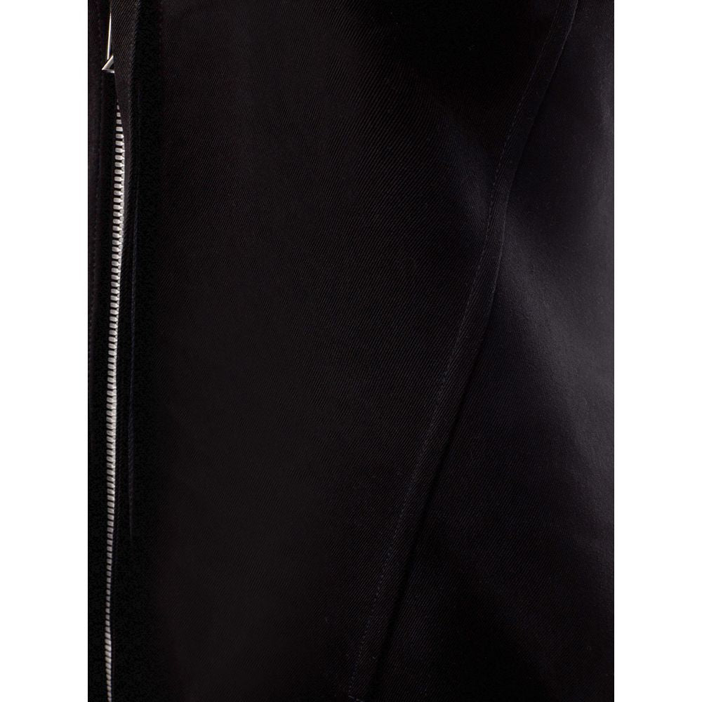 Bottega Veneta Elegant Black Viscose Dress
