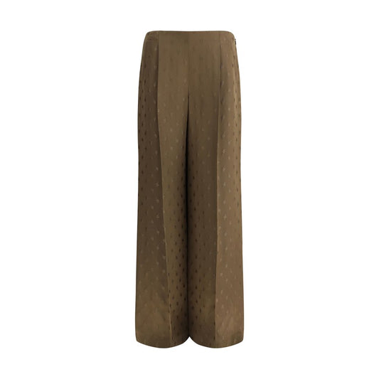 Fendi Silk Pants: Elegant Wide-Leg Trousers