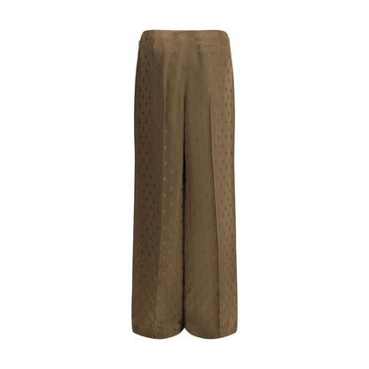 Fendi Silk Pants: Elegant Wide-Leg Trousers