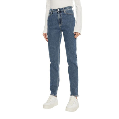 Calvin Klein Jeans Blue Cotton Jeans
