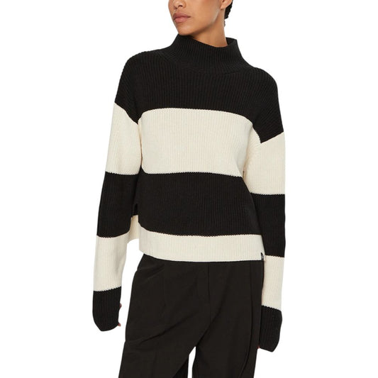 Calvin Klein Jeans Black & White Striped Jumper for Women