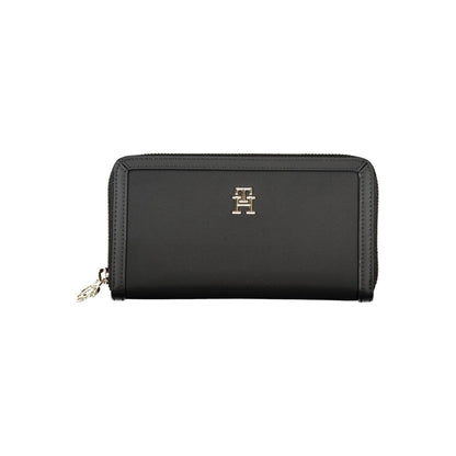 Tommy Hilfiger Women's Black Multi-Compartment Wallet