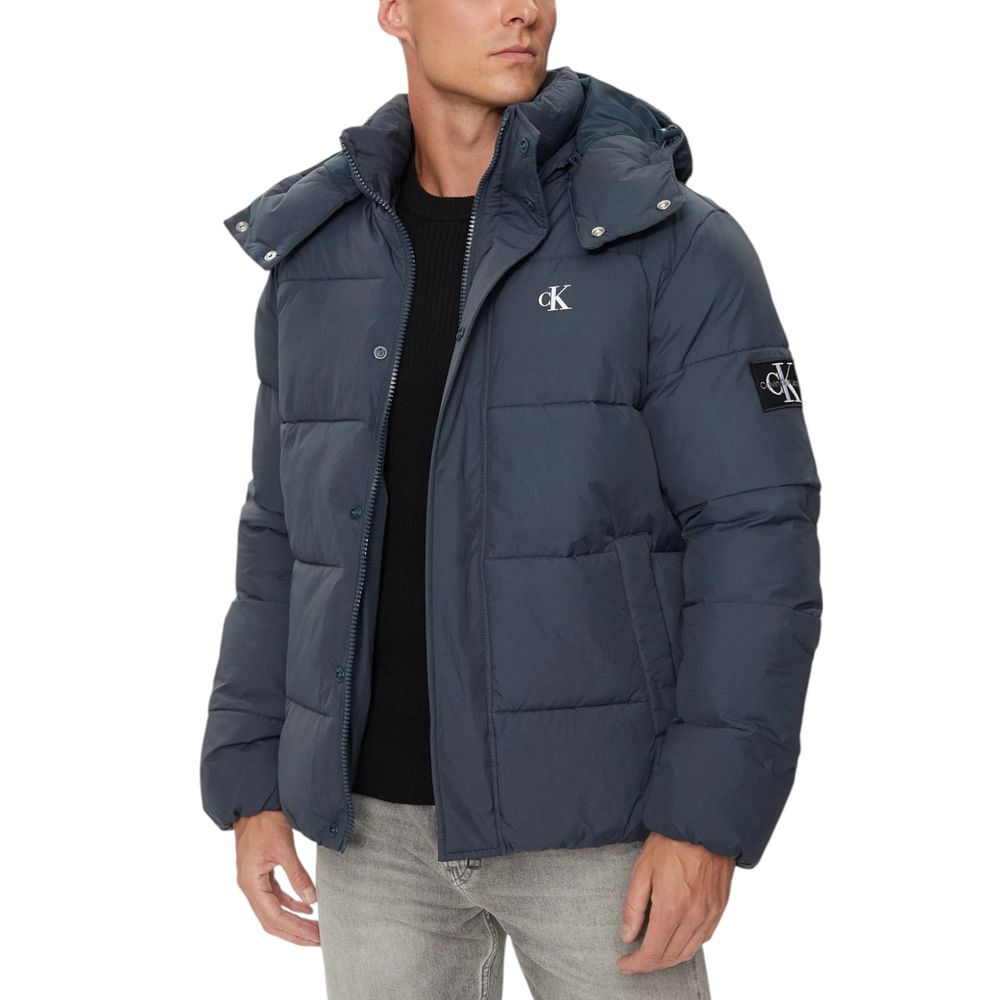 Calvin Klein Blue Polyamide Jacket