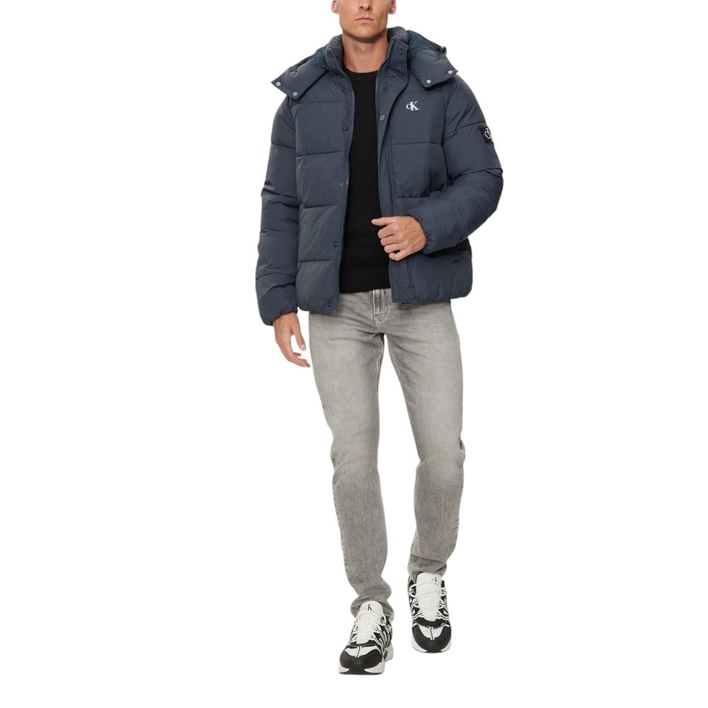 Calvin Klein Blue Polyamide Jacket