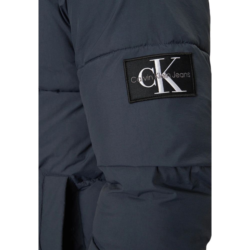 Calvin Klein Blue Polyamide Jacket