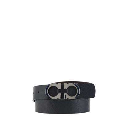 Ferragamo Gancini Leather Belt