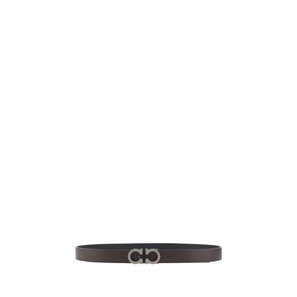 Ferragamo Gancini Leather Belt