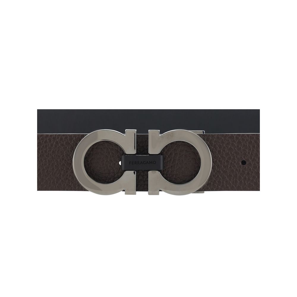 Ferragamo Gancini Leather Belt