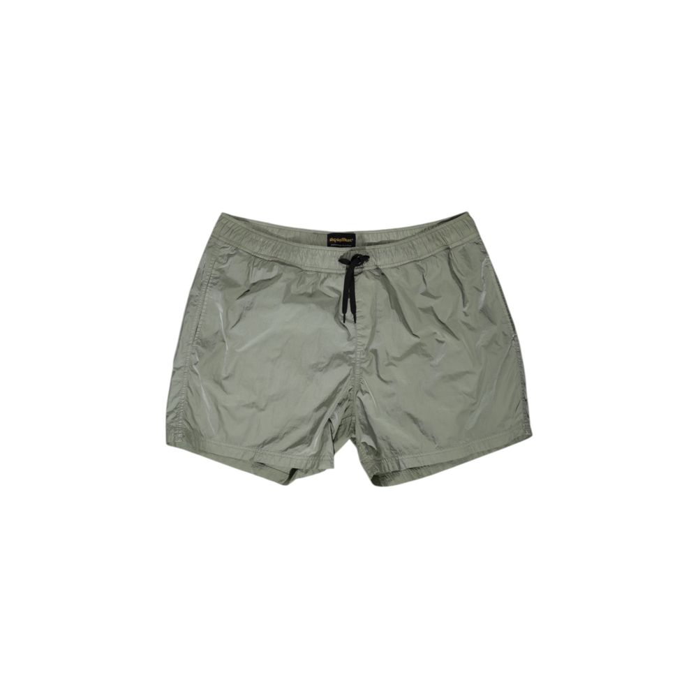 Refrigiwear Men's Green Nylon Swimwear