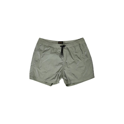 Refrigiwear Men's Green Nylon Swimwear