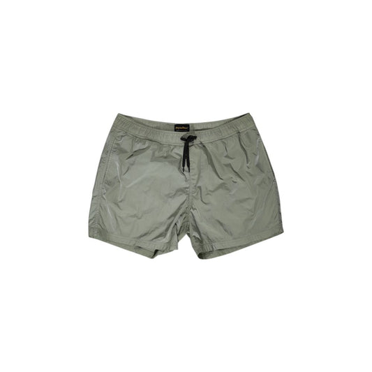 Refrigiwear Men's Green Nylon Swimwear
