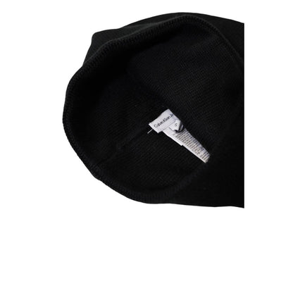 Calvin Klein Jeans Black Cotton Cap