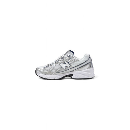 New Balance Blue Artificial Leather Sneaker