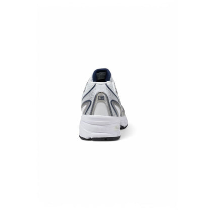 New Balance Blue Artificial Leather Sneaker