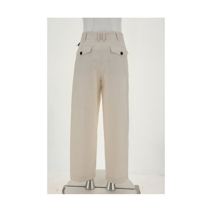 Brunello Cucinelli Baggy Cotton Pants
