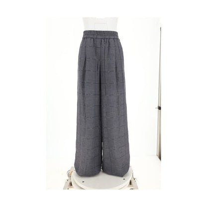 Brunello Cucinelli Elegant Linen Palazzo Pants
