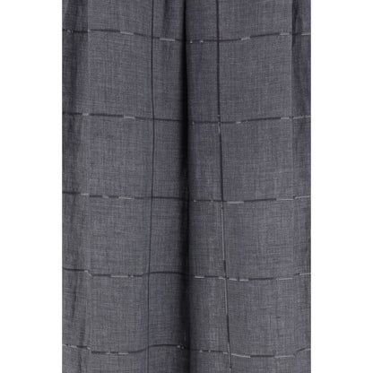 Brunello Cucinelli Elegant Linen Palazzo Pants